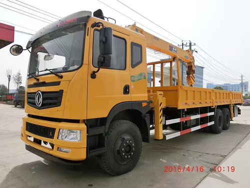 銅川東風特商后八輪隨車吊 工程運輸的多面手